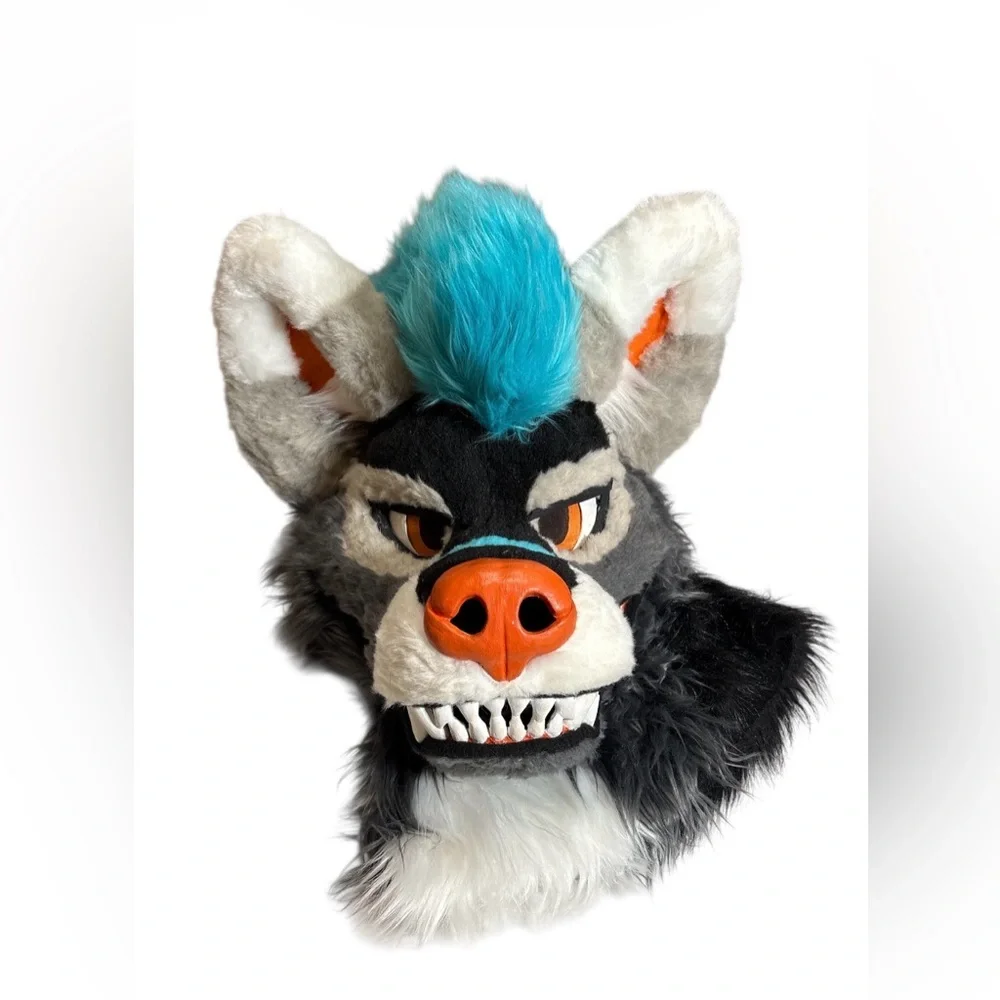 RIO Furry Wolf Big Head,Paws and Tail,HandMade,Adult